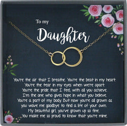 Necklace for Daughter Gift for Daughter Birthday Gift to Daughter from Mom to Daughter
