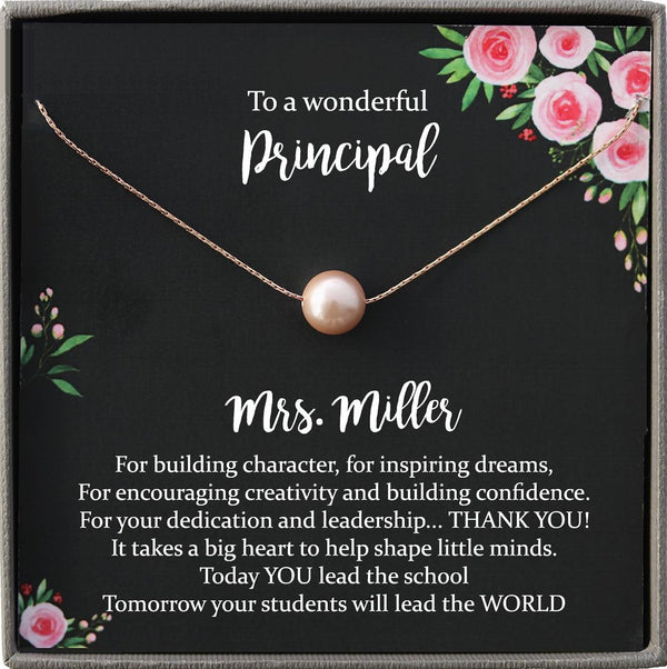 Principal Gift Personalized Principal Appreciation Gift for principal retirement gift ideas, end of year gift, thank you gift