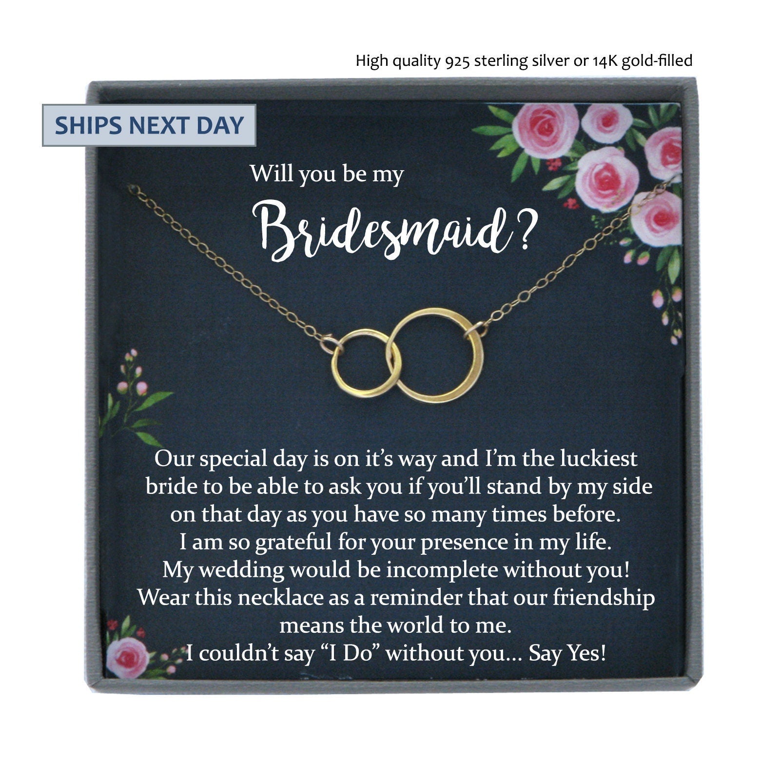 Will you be my Bridesmaid Gift, Bridesmaid Proposal Gift