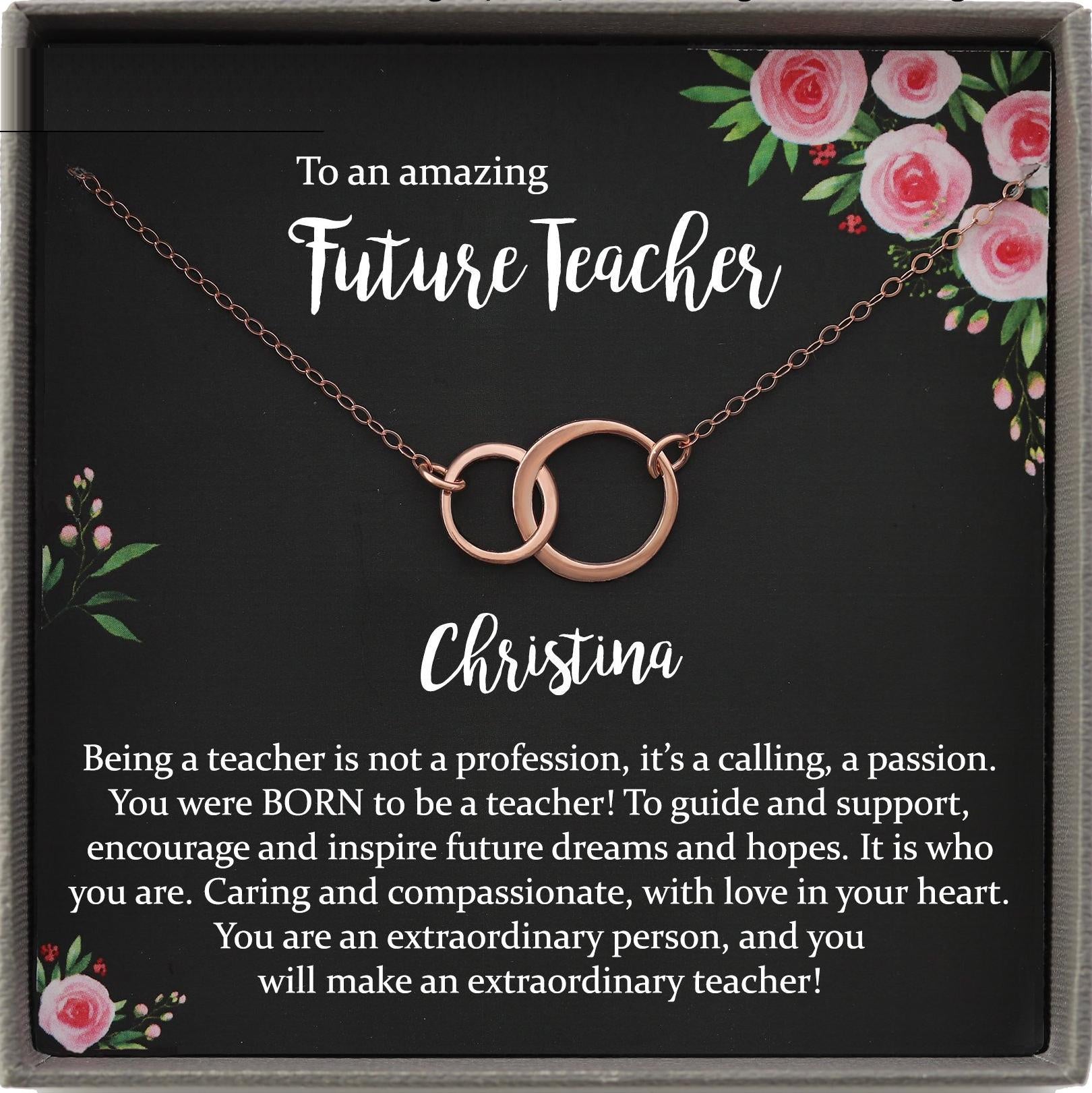 Student Teacher Gift, Future Teacher Gifts, Teacher Graduation Gift, New Teacher Gift Idea, Graduate Teacher