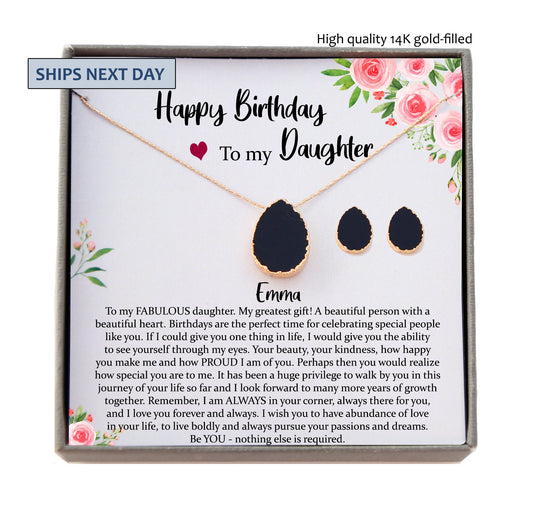 Daughter Necklace for Daughter Gift for Daughter Birthday Gift to Daughter from Mom to Daughter, Daughter Gift from Dad