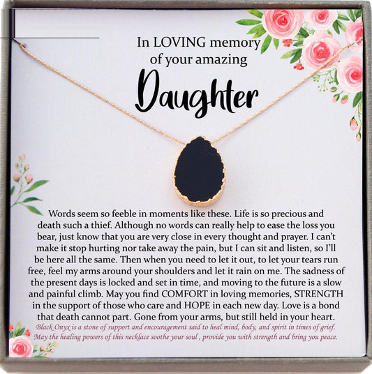 Memorial gift Daughter Loss of Daughter In Memory of Daughter Sorry for your Loss in loving memory remembrance gifts condolence gift