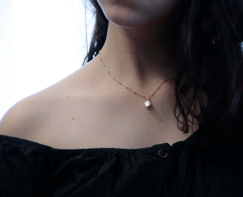 To My Wife Necklace With Message Card – BeWishedGifts