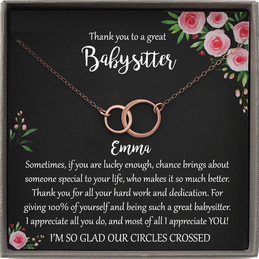 Babysitter Gift for Babysitter Christmas Gift Childminder Gift Thank you gift