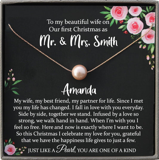First Christmas Married Gift, Our First Christmas as Mr and Mrs Gift, First Christmas Gift for Wife, Newlywed Christmas gifts, Newlywed Gift