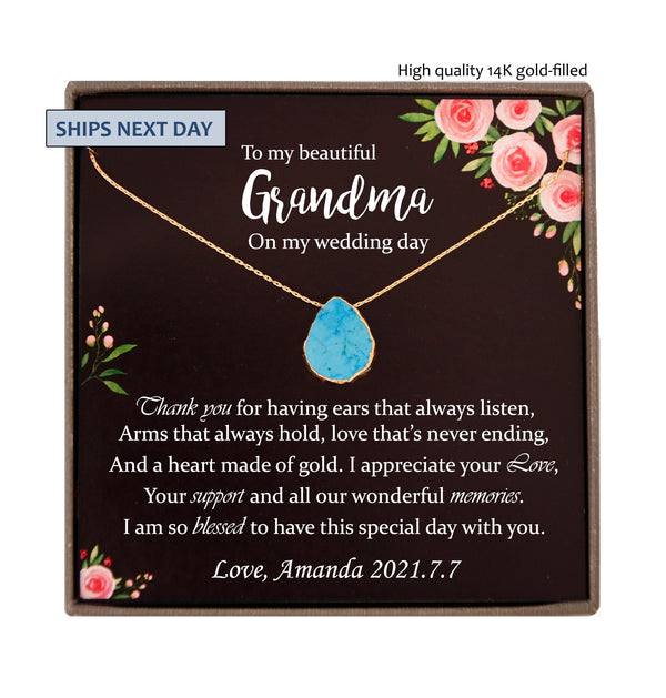 Grandmother of the Bride Gift, Wedding Gift for Grandma of the Bride Gift Grandma Gift