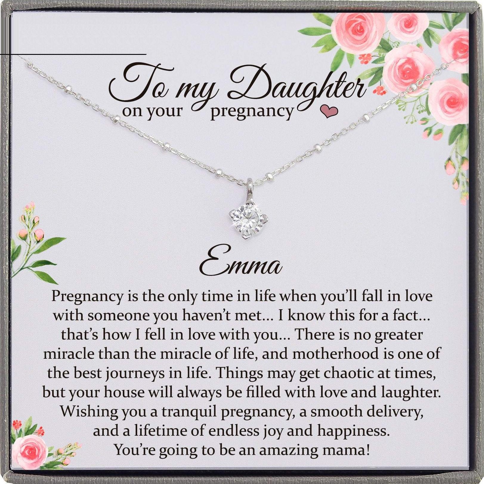 Daughter Pregnancy Gift  for Daughter Baby Shower Gift for Mom to be Gift for Expecting Mom Gift Pregnant Daughter Gift from Mom