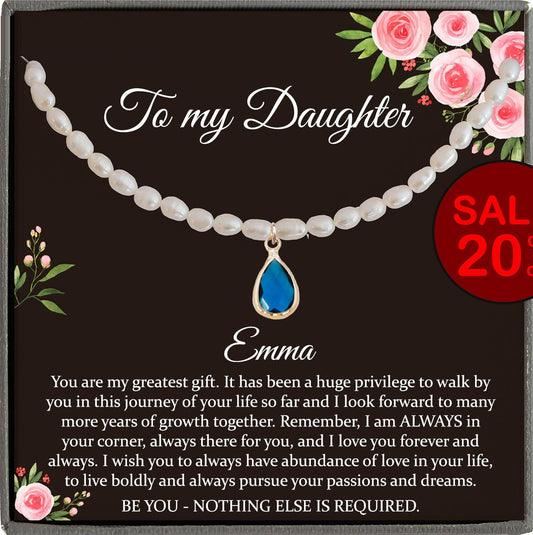 Daughter Gift from Mom to Daughter Necklace for Daughter Gift for Daughter from Mom daughter gift from dad to daughter birthday gift