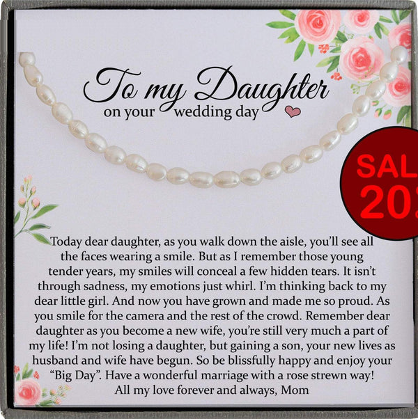 Bride Gift from Mom to Daughter on Wedding Day gift for Daughter on wedding day from Mother to Daughter Wedding