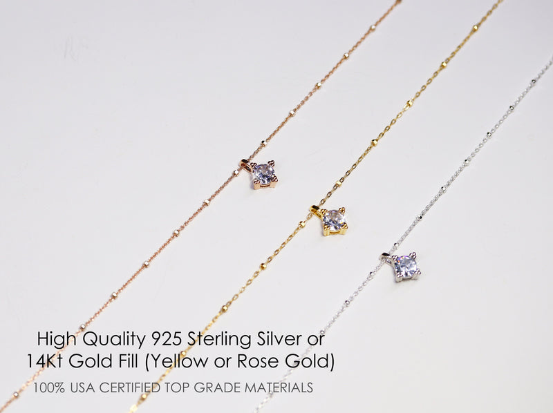 Sister-In-Law Gift Necklace, Personalized Sister in Law Birthday Gift, Jewelry From Sister-In Law 925 Sterling Silver or 14K Gold-Filled