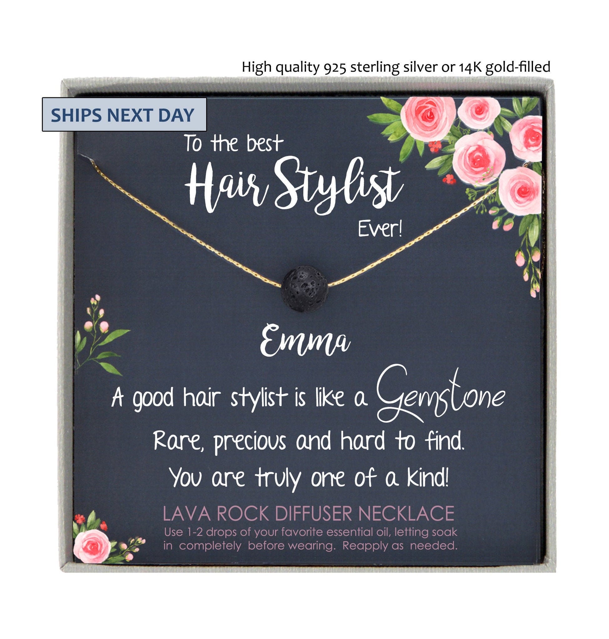 Hair Stylist Gift for Hairdresser gift for Hairstylist Thank You Gift Hair Dresser Appreciation Hair Stylist Jewelry Hairdresser Jewelry