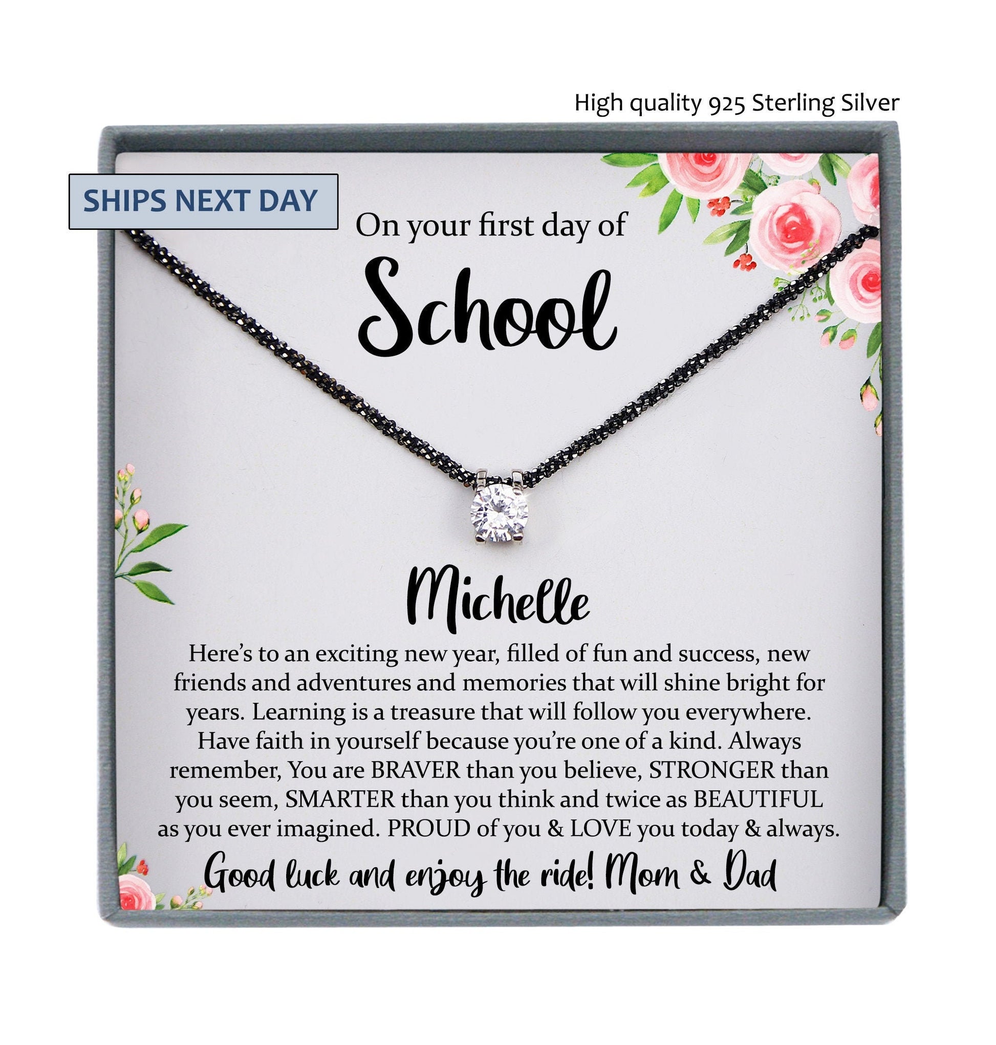 First Day of School Gift, Back to School Gift, 1st day of School Present Freshman College Gift, High School, Kindergarten, Middle, Preschool