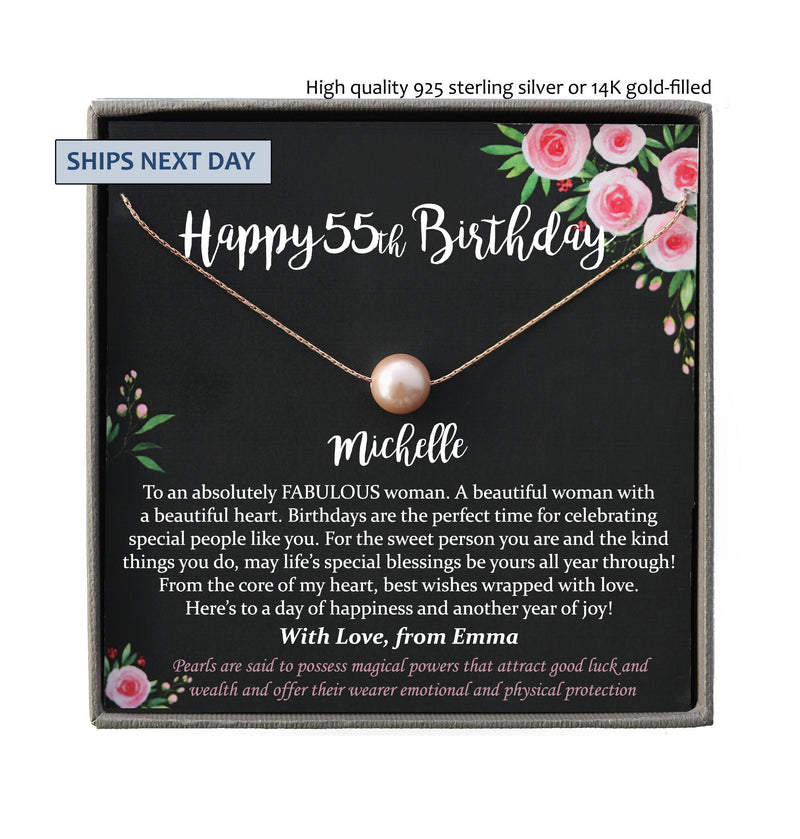 55th Birthday for Her Gift, 55th Birthday Gift for her, 55 years old birthday gift for women friend 55th birthday friend 55th Birthday Women