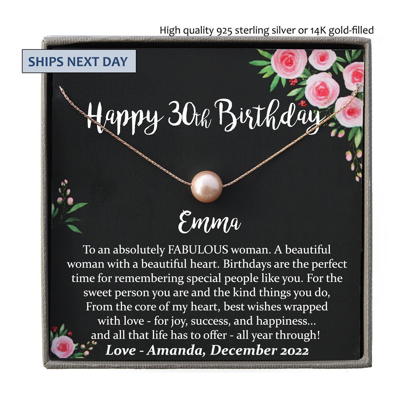 30th Birthday for Her Gift, 30th Birthday Gift for her, thirtieth birthday gift for women friend, 30th birthday friend, 30th Birthday Women