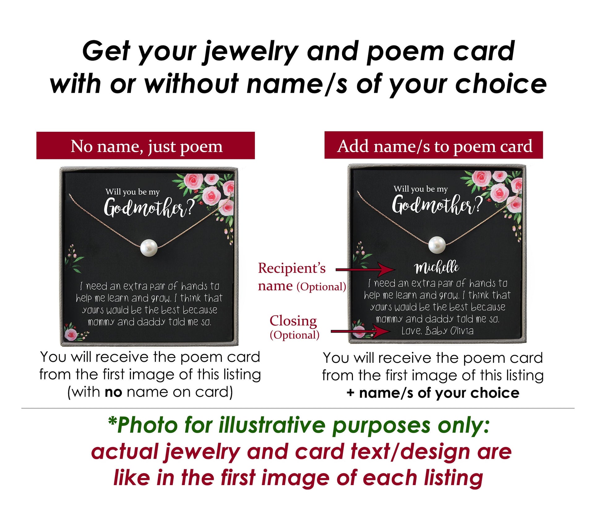Flower Girl Proposal Gift Will you be my Flower Girl Necklace, Personalized flower girl gift Wedding Gift, Single Pearl Necklace