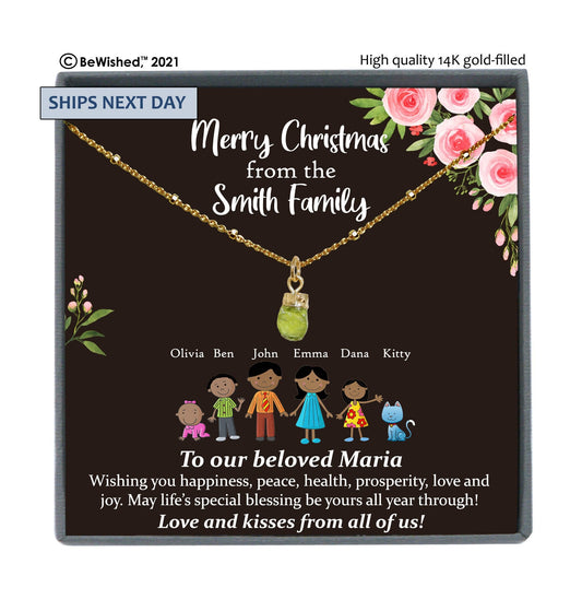 Personalized Gifts Christmas Gift Ideas Personalized Gift Ideas for Women, Custom Family Gifts, Custom Family Portrait Illustration Unique