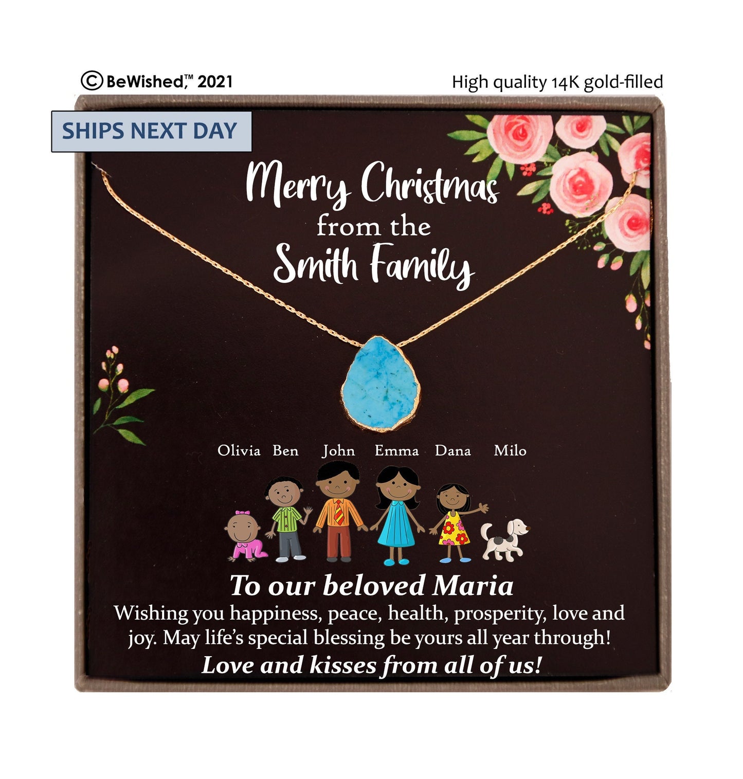 Personalized Gifts Christmas Gift Ideas Personalized Gift Ideas for women, Custom Family Gifts, Custom Family Portrait Illustration Unique