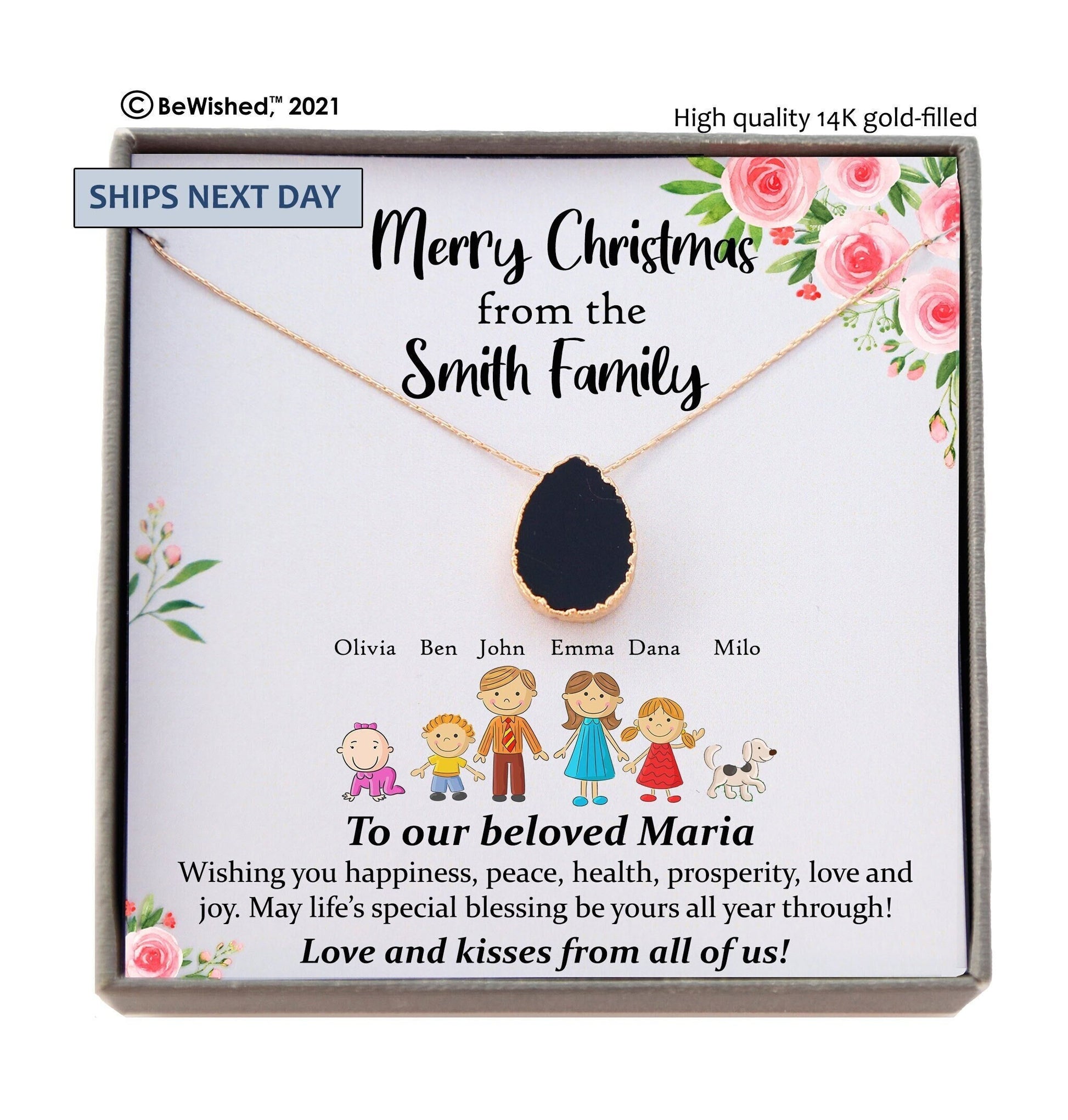 Personalized Gift Ideas for women, Personalized Gifts Christmas Gift Ideas Custom Family Gifts, Custom Family Portrait Illustration Unique